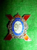 96th Battalion (Canadian Highlanders) Sterling Silver & Enamels Sweetheart Pin